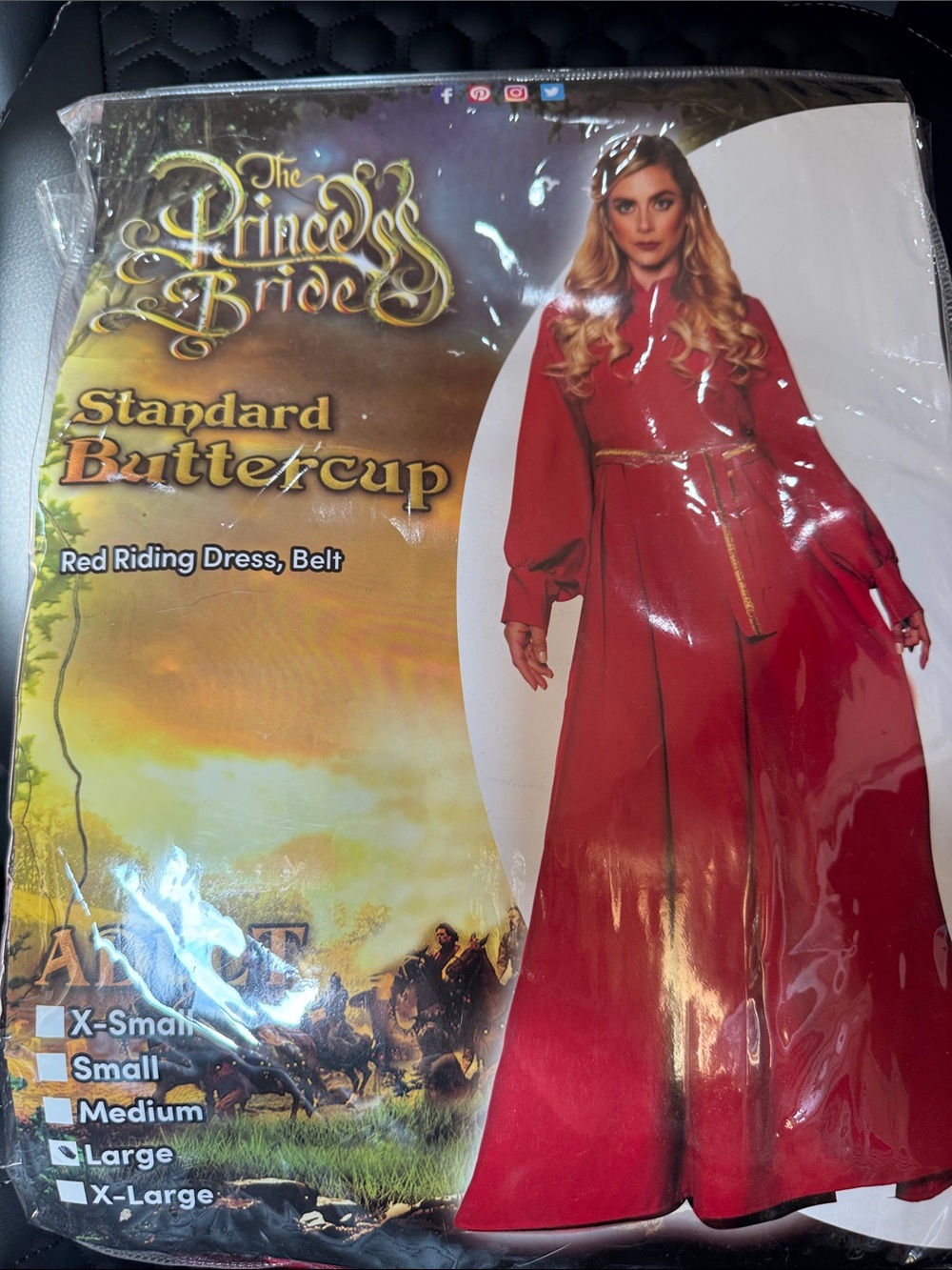 Standard Buttercup Red Riding Dress